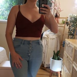 Nasty Gal red tank